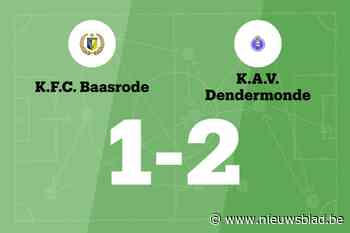 Tibo Hermans en Arne Poppe bezorgen KAV Dendermonde zege op KFC Baasrode
