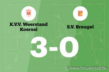 Jamar scoort drie keer, W. Koersel B verslaat SV Breugel