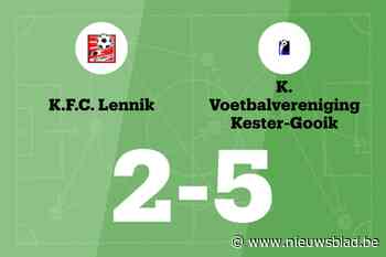 Weergaloze Pasteleurs leidt KVV Kester-Gooik B langs KFC Lennik B