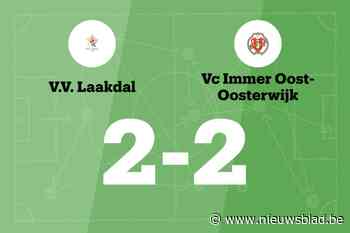 Laakdal speelt gelijk in thuiswedstrijd tegen Oosterwijk