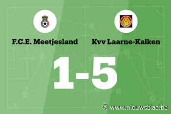 Weergaloze De Ridder leidt KVV Laarne-Kalken langs FCE Meetjesland
