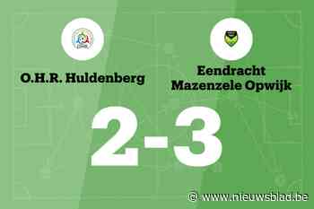Eendracht Mazenzele Opwijk buigt achterstand om in zege tegen OHR Huldenberg