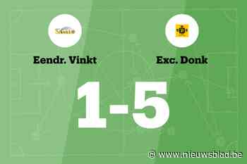 Excelsior Donk wint spektakelwedstrijd van Eendracht Vinkt B