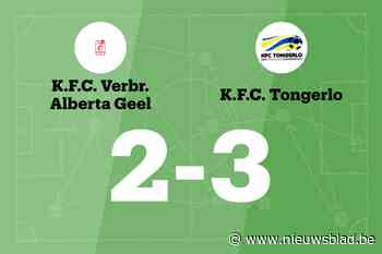 Tongerlo wint uit van Alberta Geel, mede dankzij twee treffers Selfslagh