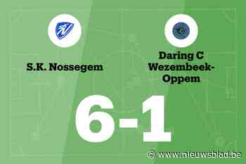 SK Nossegem B verslaat DC Wezembeek-Oppem na hattrick Vancauwenbergh