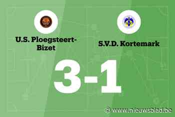Bouchart scoort drie keer, U.S. Ploegsteert-Bizet verslaat SVD Kortemark