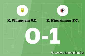 Van Ginderen leidt Nieuwmoer langs Wijnegem