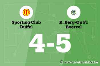 Mandei maakt twee goals voor Beerzel in wedstrijd tegen SC Duffel B