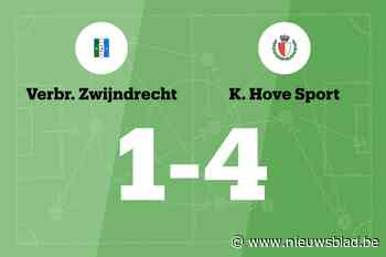 Hove wint sensationeel duel met Zwijndrecht B