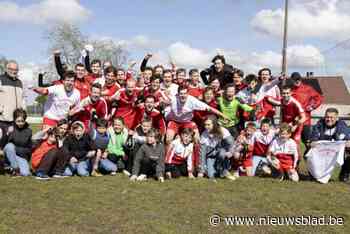 Kampioen VCE Huise-Ouwegem neemt na een seizoen weer afscheid van vierde provinciale: “Kregen deze titel niet cadeau”