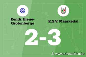 Lastige wedstrijd eindigt in zege voor KSV Maarkedal tegen Eendracht Elene-Grotenberge B
