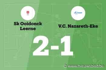 SK Ooidonck Leerne wint na knappe comeback