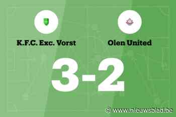 Exc. Vorst wint sensationeel duel met Olen United
