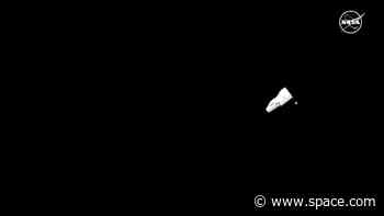 SpaceX's 30th Dragon cargo mission departs the ISS, heads home to Earth