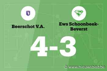 Beerschot U23 wint sensationeel duel met EWS Schoonbeek-Beverst