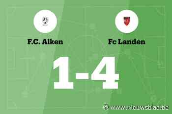 Dominant FC Landen te sterk voor FC Alken