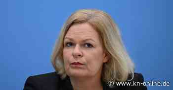 „Schwer erträglich“ – Faeser verurteilt Islamisten-Demonstration in Hamburg