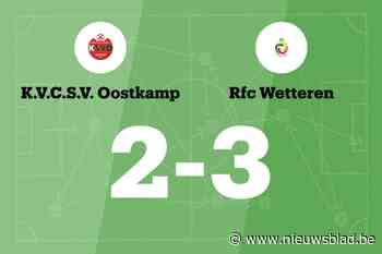 RFC Wetteren maakt einde aan slechte reeks door zege op SV Oostkamp