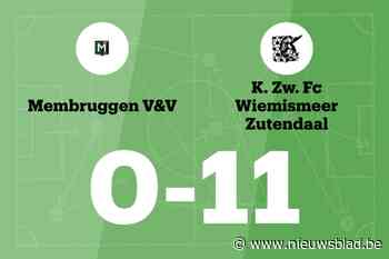 Zwaluw Wiemismeer haalt uit tegen Membruggen V&V