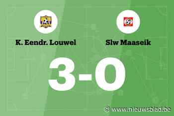 Sterke tweede helft genoeg voor Eendracht Louwel tegen SLW Maaseik