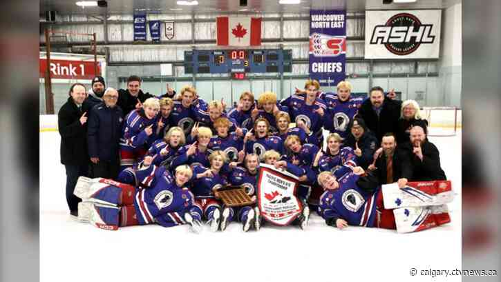 Calgary Buffaloes taking on Markham Waxers for bronze at Telus Cup Sunday afternoon