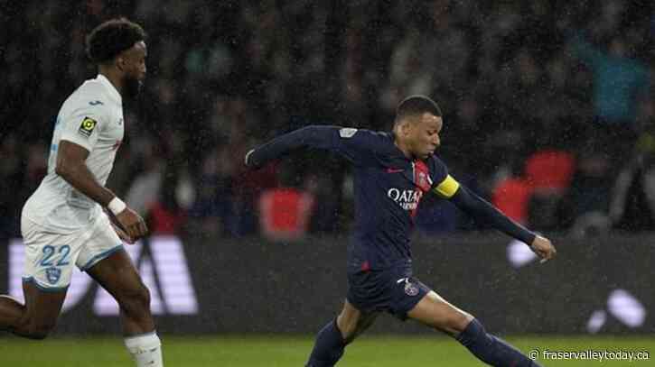 PSG wins another French league in Kylian Mbappé’s last season at the club after Monaco loses at Lyon