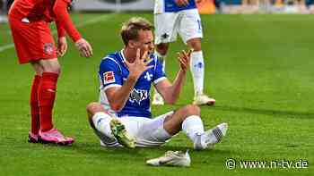 Trauer mit langem Anlauf: Darmstadt 98 steht als erster Bundesliga-Absteiger fest