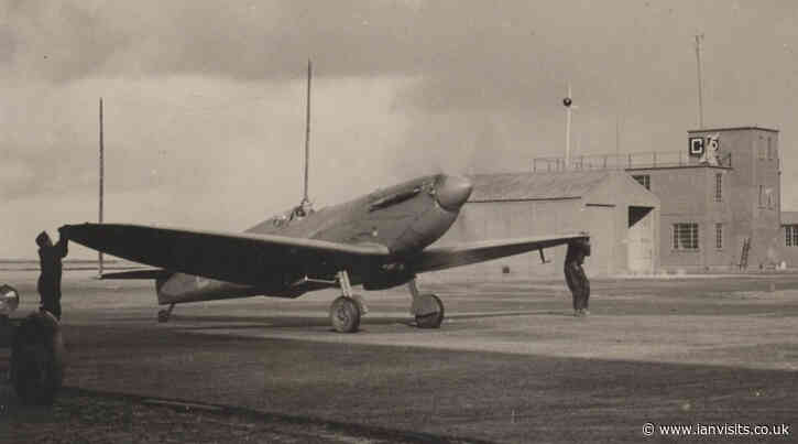 See a partially restored Spitfire plane on Saville Row