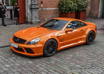 Gespot – Een echte SL 65 Black Series in een unieke kleur