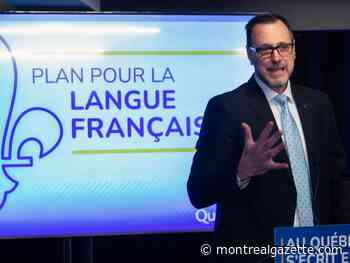 Updated: 'We are going on the offensive,' Roberge says of $603M action plan to promote French