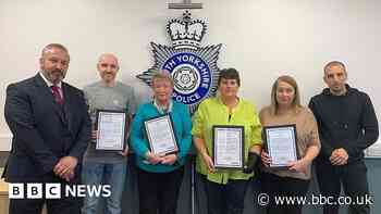 Stab victim's Good Samaritans' bravery recognised