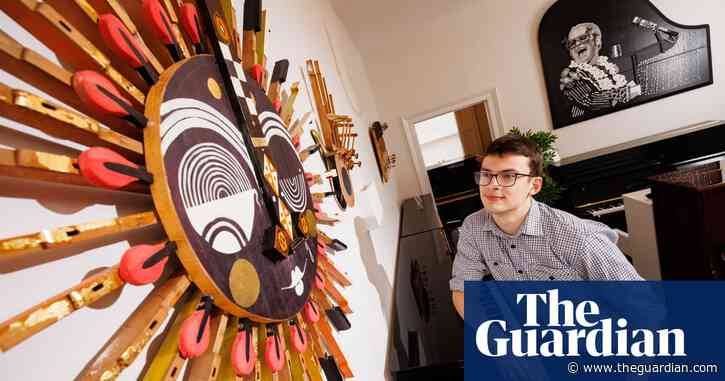‘A special bond between music and art’: Bath piano shop turns old parts into palette