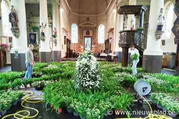 LozerCultureel hult dorpskerk in duizenden bloemen: “We creëren een eigentijdse vorm van spiritualiteit” Kruisem/Lozer