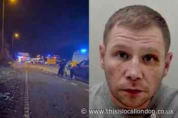 Police statement as A2 crash driver from Bexleyheath jailed