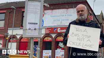 Blind man says new cycle lanes are 'dangerous'