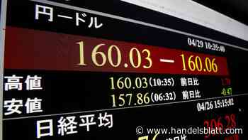Yen und Dollar: Kurssturz beim Yen – Hat die Politik interveniert?