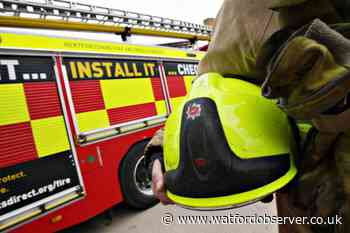 'Bus on fire' in Watford sees two fire engines called out