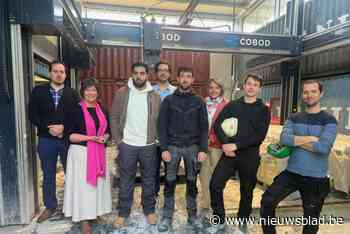 Op Kamp C wordt opnieuw geprint met beton: “Nog baanbrekender omgaan met bouwmaterialen”