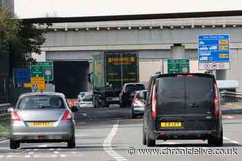 Drivers to pay more for journeys from Wednesday as Tyne Tunnel tolls to rise by nine per cent