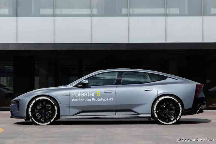 Deze Polestar 5 krijgt in tien minuten 320 km rijbereik erbij