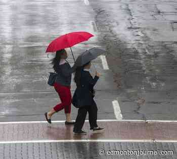 Edmonton weather: Two days of light rain can't dampen Edmonton's spirits after last night's win