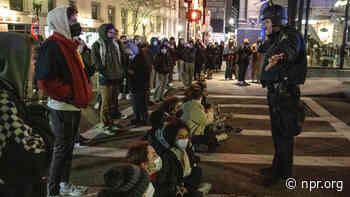 As student protesters get arrested, they risk being banned from campus too