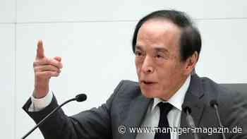 Yen-Kurs springt nach Interventionen der Notenbank