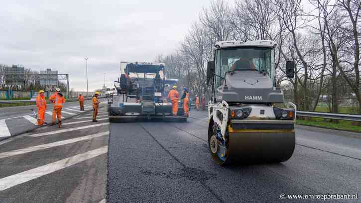 A27 is na een spoedreparatie van het wegdek weer vrij