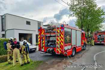 Droogkast vat vuur, een bewoner ademt te veel rook in