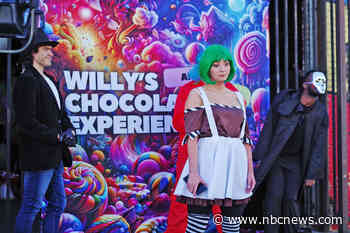 Viral Glasgow Willy Wonka 'Chocolate Experience' inspires Los Angeles event