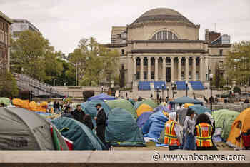 Columbia University president says talks with protesters stalled, school will not divest from Israel