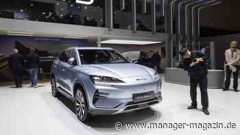 BYD: Preiskrieg belastet Bilanz des chinesischen Elektroautobauers