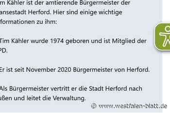 Chatbot macht Bürgermeister sechs Jahre jünger