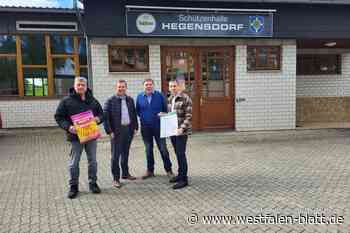 Hegensdorfer feiern 50 Jahre Schützenhalle